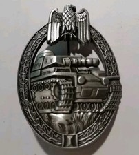 WW2 German Panzer Division Assault Badge Insignia Tank Enblem Award Decoration