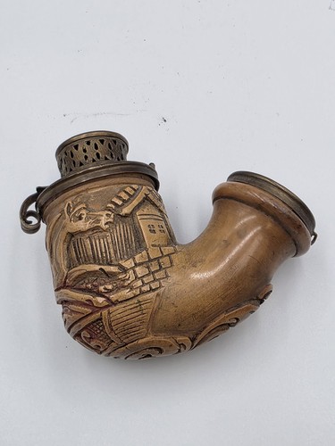 Hand carved meerschaum - hand-carved, tobacco
