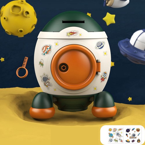 Space piggy bank large - piggy,