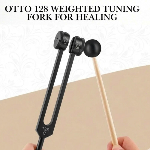128hz weighted tuning fork - weighted,