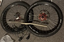 Downhill Bike Parts Bundle Wheelset  Derailer Chain Brakes