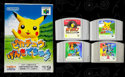 Pokemon n64 game - lot, 5