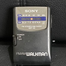 Retro Sony SRF-49 AM FM Radio