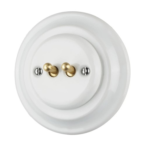 Gloss white ceramic gang 2 - white,
