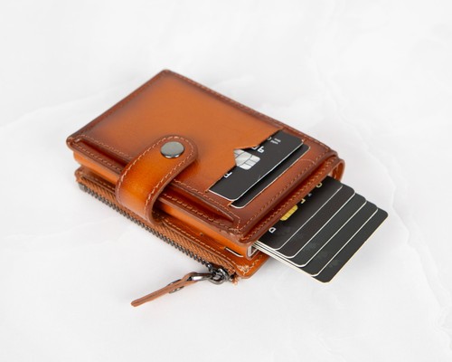 Personalised leather rfid - personalised,