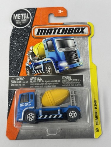 Matchbox blue cement king - matchbox,