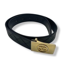 Auth Chanel Belt CocoMark 105
