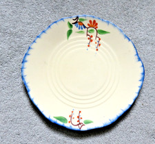 DECO Empire Porcelain Shelton Ivory Hand-Painted Floral Cake Plate 11 40