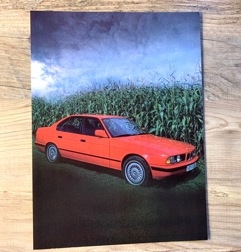 Bmw e34 series launch - bmw,