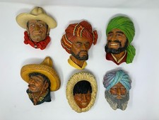 BOSSON Heads BUNDLE Chalkware