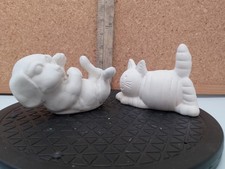 UNPAINTED CERAMIC BISQUE -