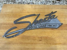 Shasta Royal Land Yacht Emblem, Vintage