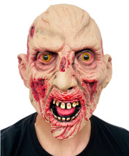 Zombie Mask Walking Dead Walker Halloween Latex Horror Costume Freddy Krueger