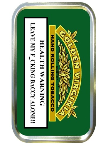 Golden virginia empty - ,