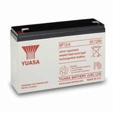Peg Perego John Deere Express 6V 12Ah Ride-On Toys Replacement Yuasa AGM Battery