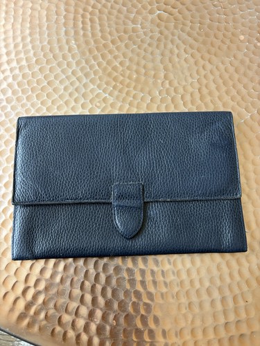 Smythson leather travel - leather, wallet