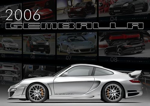 Gemballa 2006 calendar - gemballa, with