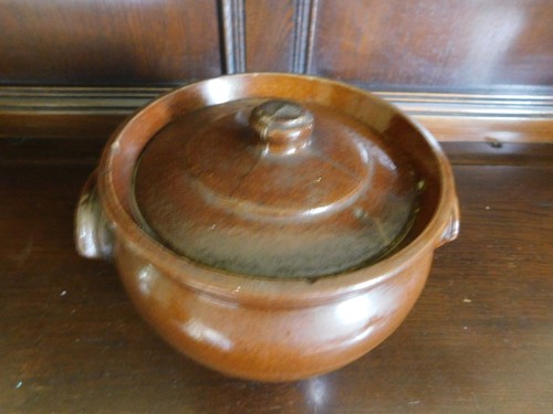 Vintage glazed stoneware - glazed,