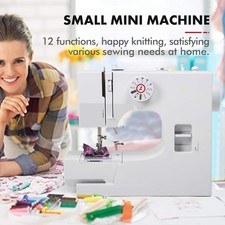 YASM-825 Sewing Machine – 12 Stitch Patterns – Compact & Easy to Use – With Foot
