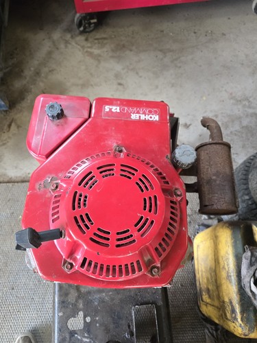 Ride lawn mower kohler - on,