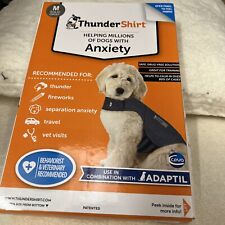 ThunderShirt Calming Jacket for Dogs Instant Natural Relief Anxiety Medium Grey