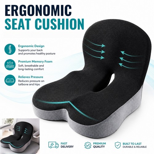 Memory foam car seat - memory, cushion