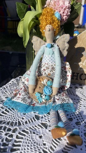Handmade tilda doll inch - tilda, 13