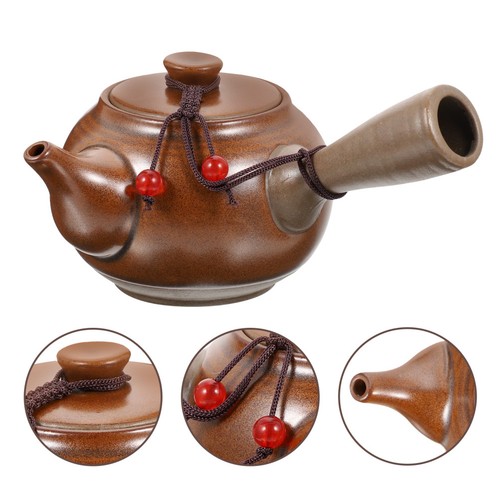 Vintage tea kettle ceramic - kettle,