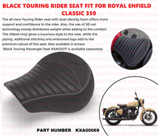 BLACK TOURING RIDER SEAT FIT