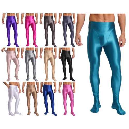 Mens shiny fitness glossy - us,