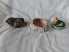 Poole Pottery Bowl & Puppy Dog