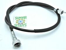 40" BLACK SMITHS TYPE SPEEDO CABLE. ROYAL ENFIELD, BSA PLUS MANY UK BIKES