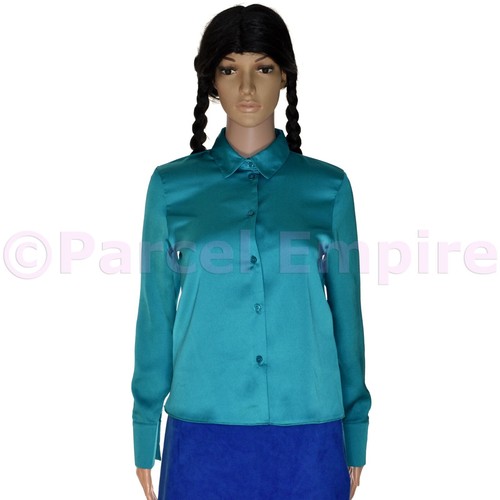Classic satin turquoise blue - satin,
