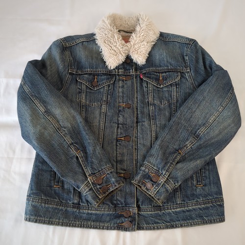 Levi sherpa trucker jacket - sherpa,