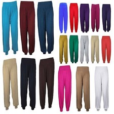 LADIES  FULL LENGTH HAREEM ALI BABA PANTS WOMEN BAGGY TROUSER HAREM LEGGINGS 