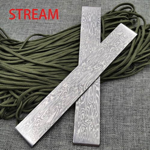 Damascus steel billet - steel,