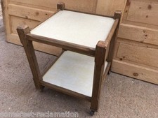 Reclaimed 1930´s Pine Wooden Tea Trolley On Castors