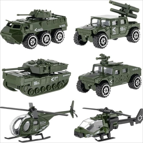 6pcs military vehicle - vehicle, playset