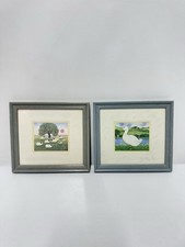 Pair Sharon Jervis Framed