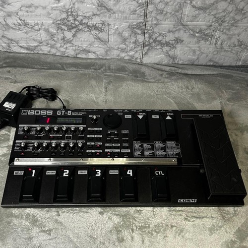Boss guitar multi effects - gt-8, multi-effects