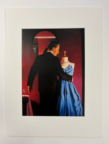 Jack vettriano mounted print - vettriano,