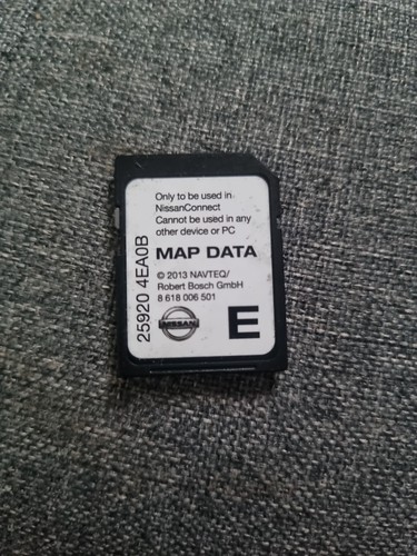 Nissan sat nav - sd, 2013