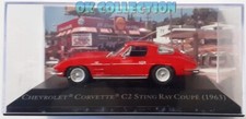 Model Car 1:43 CHEVROLET CORVETTE C2 STING RAY COUPE' (1963) De Agostini Altaya