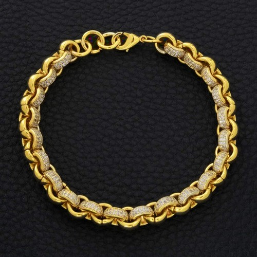 Mens 9ct gold belcher - 9ct,