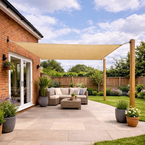Sun shade sail square - sun,