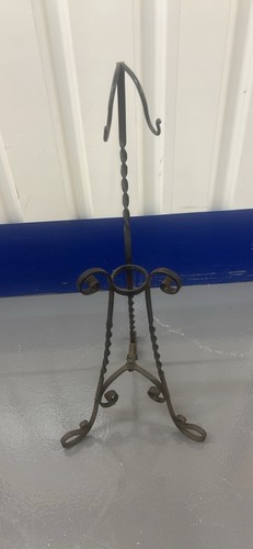 Vintage wrought iron plant - vintage,
