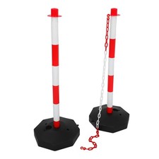  Security Traffic Post Delineator Cone Cones with Base Parking Barriers