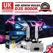 2X 8000K Blue Headlamp For VW