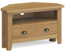 Abbey Oak Corner TV Unit with
