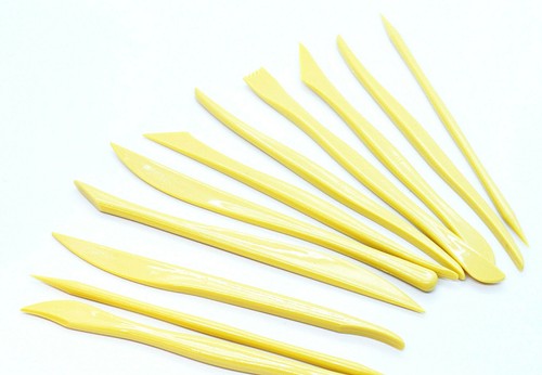 Clay craft modelling tools - 10,